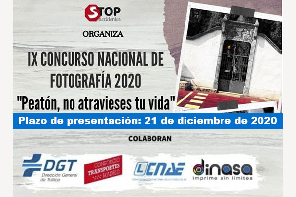 Se amplía el plazo del Concurso de Fotografía de Stop Accidentes